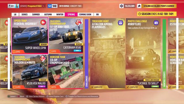 Forza Horizon 5 speedtraps Series 30 Spring смотреть онлайн