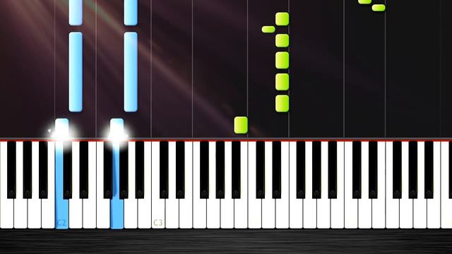 TheFatRat - Unity - SLOW EASY Piano Tutorial by PlutaX смотреть онлайн