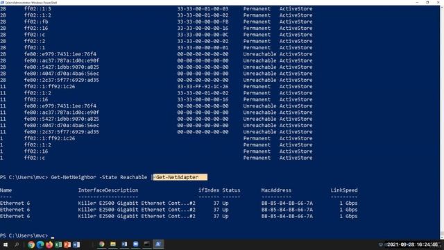 CIS-40A Lab 6-1: ARP, PowerShell Commands for TCP, UDP and ARP. смотреть онлайн