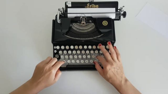 Tony's Typewriters - Erika model 5 TAB смотреть онлайн