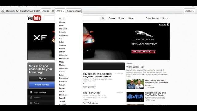 How to translate any page to any language in Google Chrome смотреть онлайн