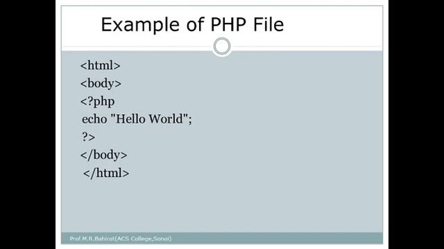 PHP Basics in Marathi смотреть онлайн