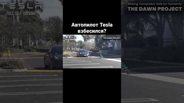 Автопилот Tesla взбecилcя? смотреть онлайн