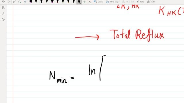 FUG Fenske Equation смотреть онлайн