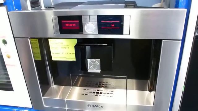 Bosch TCC78K750B Graded built in coffee machine serial 080272 смотреть онлайн