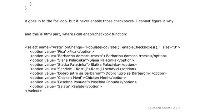 HTML : javascript checkbox enable/disable смотреть онлайн