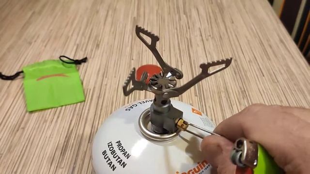 Титановая газовая горелка BRS 3000T - первое впечатление...! смотреть онлайн