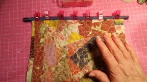 29. Лоскутная Пицца со стёжкой легко и просто. Пэчворк. Квилтинг