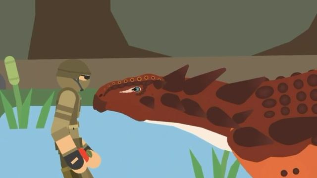 Dinossauros VS Humanos - Parte2 | Stick Nodes Animation | PT-BR. смотреть онлайн