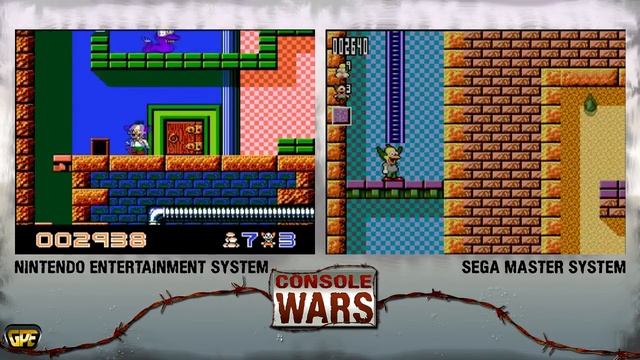 Console Wars - NES vs SMS - Krusty's Fun House смотреть онлайн