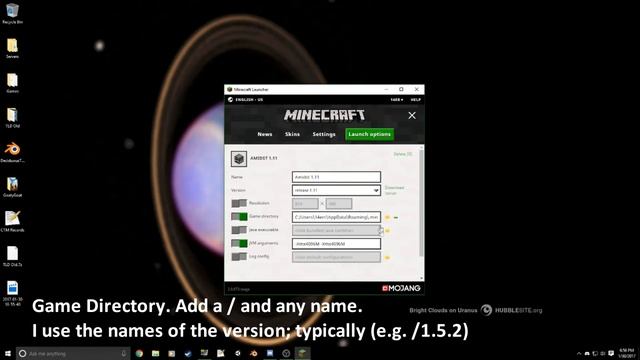 How to run old Minecraft Versions - No deleting options.txt смотреть онлайн