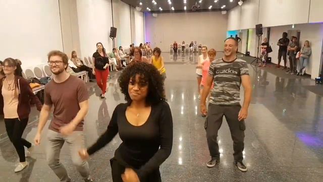 Eiffel Tower Kizomba Festival || Afro House Workshop || By. Kreezy Aka Megatron The Afro House.