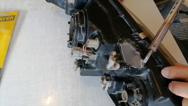 Как запаять крепёж фары...Легко!!! смотреть онлайн