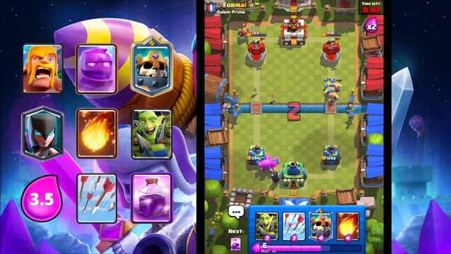 THIS ELIXIR GOLEM DECK IS GAME BREAKING! | Clash Royale смотреть онлайн