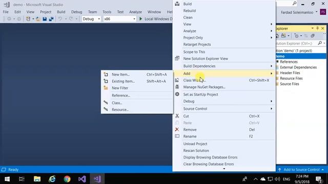 2191 - Creating a simple C console application on Visual Studio 2017 смотреть онлайн