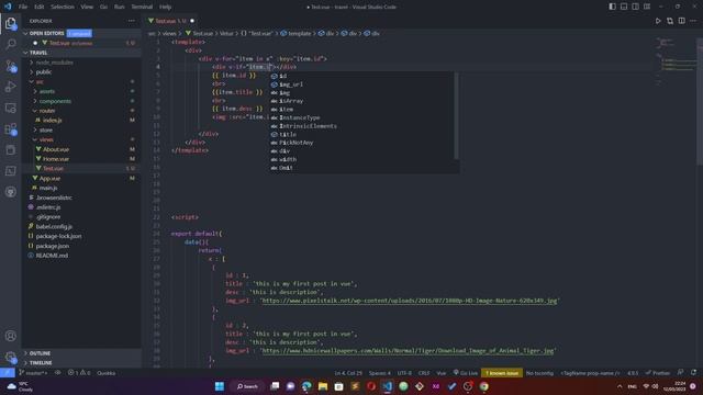 Make Easy Post Using For Loop in Vue Js - Without Style смотреть онлайн
