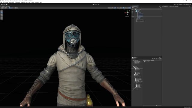 TEST SEND NINJA CHARACTER IN UNITY смотреть онлайн