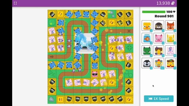 Blooket Tower Defense Strategy: Rounds 900+ смотреть онлайн