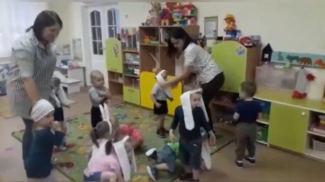 Музыкальная игра «Зайцы и птицы» смотреть онлайн