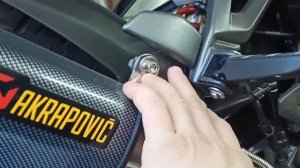 Bajaj Pulsar 200 NS Exhaust, Silencer, выхлоп, глушитель