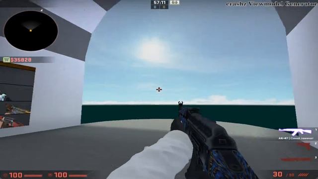 Как изменить вид оружия от 1-го лица в CS:GO смотреть онлайн