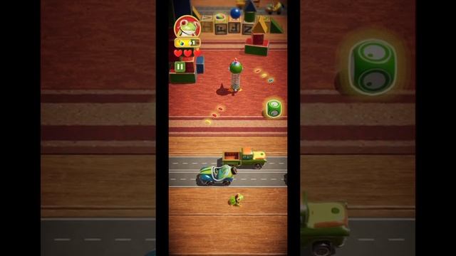 Frogger in Toy Town Apple Arcade Level 1 2 3 Gameplay смотреть онлайн