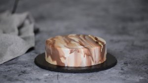 Кофейный муссовый торт [Без звука]
