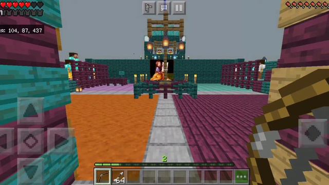 Minecraft с другом | local | PvP | самодельная арена | музыка без ап смотреть онлайн