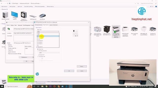 Hướng dẫn cài in Wireless cho máy in HP NeverStop MFP 1200W смотреть онлайн
