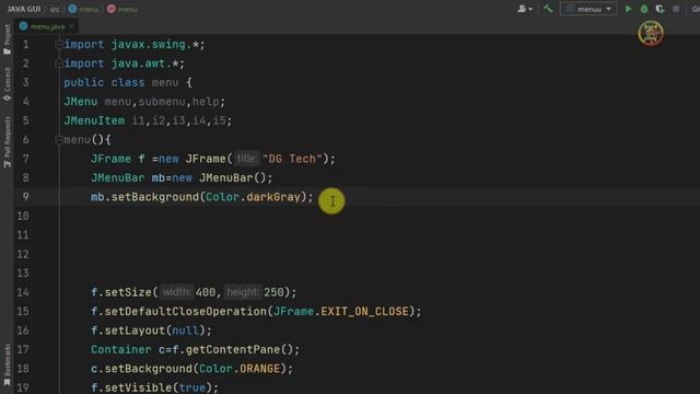 Java GUI #12 Menu and Submenu in java. Java Swing tutorial in Amharic. смотреть онлайн