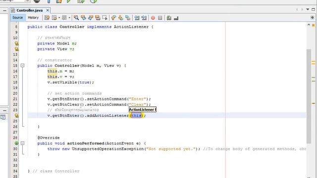 Java GUI MVC #24 การ addActionListener ให้ Buttons смотреть онлайн