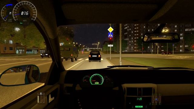 3D Инструктор  2.2.7  - Поездка на Chevrolet Lacetti.