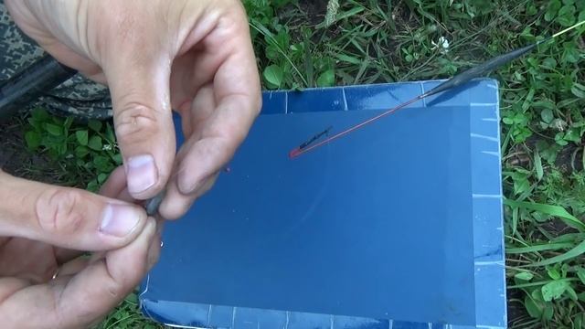 Оснастка поплавочной удочки херабуна. Регулировка поплавка при ловле на поплавочную удочку