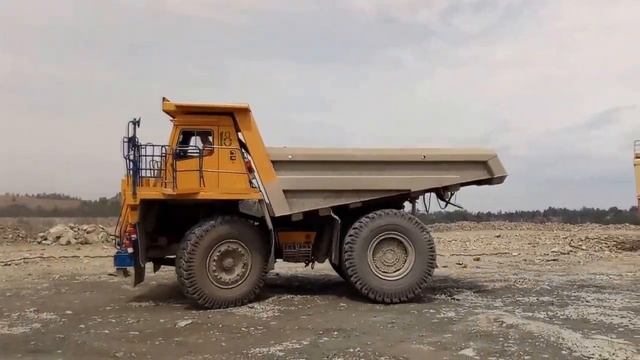 Карьерный самосвал LGMG MT86 (тест драйв Украина)