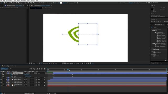 Nvidia animation After Effects tutorial смотреть онлайн