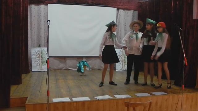 Кременецький РЦДТ. Виступ агітбригади "Еколог". "Збереження земельних ресурсів" смотреть онлайн