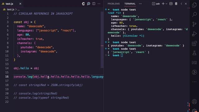 Circular Reference in JavaScript, Simplified смотреть онлайн