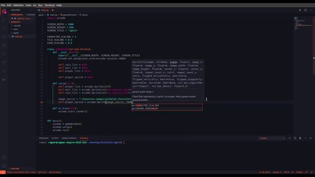 Python Arcade: Basic Concepts - Sprites смотреть онлайн
