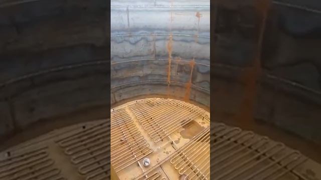 Монтаж регистров в резервуаре РВС 700 в г. Уфа смотреть онлайн