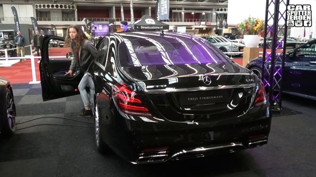 Mercedes S65 AMG V12 BiTurbo | Revs, Crackles & Exhaust Sound! | IAMS 2019
