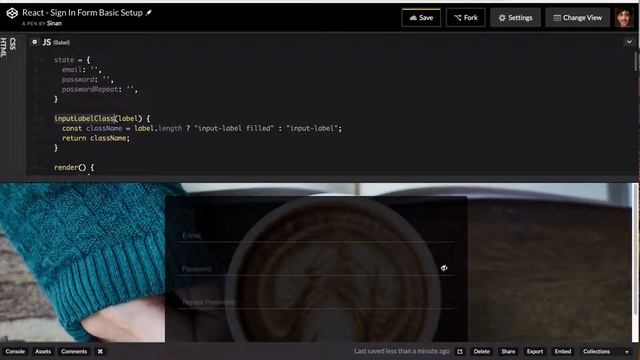 React Tutorials – Sign up Form 2 смотреть онлайн