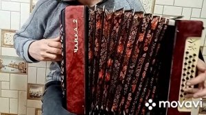 Гармонь Чайка_2 с регистром. Ля мажор.