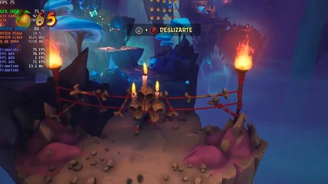 CRASH BANDICOOT 4 | GTX 1650 | Ryzen 7 4800H | Benchmark Gameplay 1080p смотреть онлайн