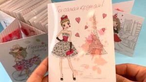 ???Сладкая Сказка???Распаковка сюрпризов❤️ Sweet Pops для подружек ❤️ Открытки ❤️
