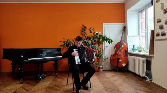 «Свята ніч, тиха ніч» на акордеоні/ «Silent night» on accordion. Коляда 2023 смотреть онлайн