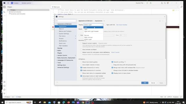 How to change theme color in Intellij Idea | Light and dark, Install new themes смотреть онлайн