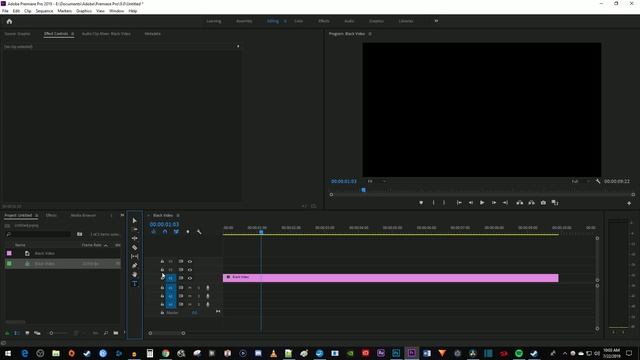How to Add a Black Screen with Text in Premiere Pro (Fast Tutorial) смотреть онлайн