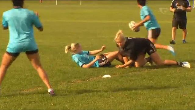 NZ Women's 7s team train up for Amsterdam смотреть онлайн