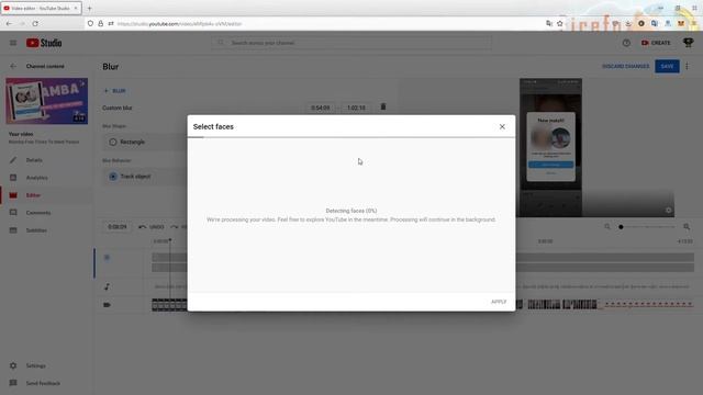 How To Easily Blur Faces And Objects In A Video For Free? Using Youtube Video Editor смотреть онлайн