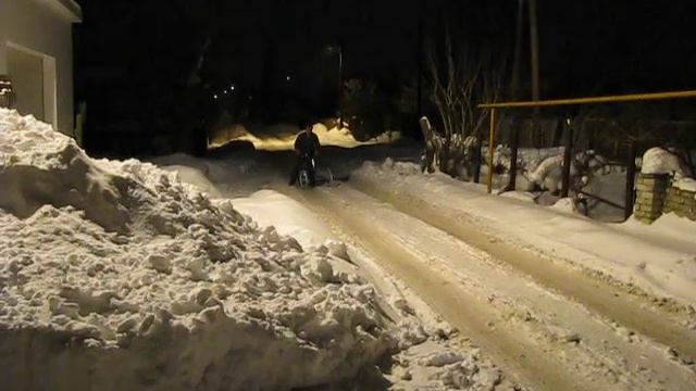 испытания трёхколёсного велосипеда зимой смотреть онлайн
